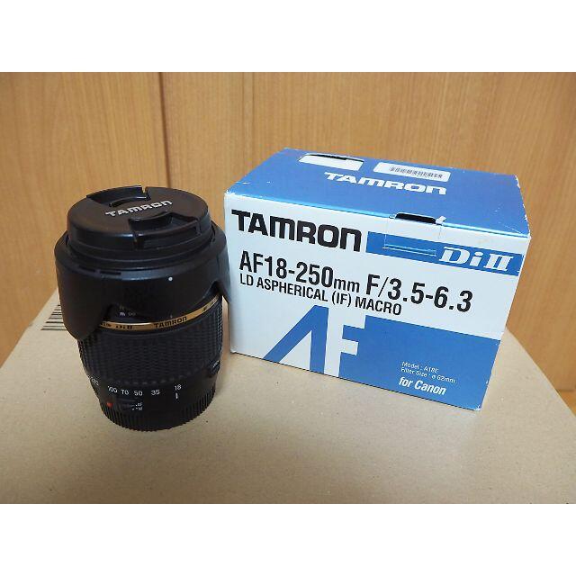 TAMRON(タムロン)のTAMRON AF18-250mm F3.5-6.3(A18E)_Canon スマホ/家電/カメラのカメラ(レンズ(ズーム))の商品写真