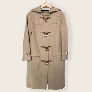 バーバリー(BURBERRY)の美品 バーバリーロンドン ダッフルコート 7 ベージュ(ダッフルコート)