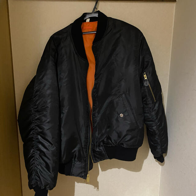 ROTHCO(ロスコ)のロスコ ROTHCO ボンバージャケット ma-1 黒 メンズのジャケット/アウター(ミリタリージャケット)の商品写真