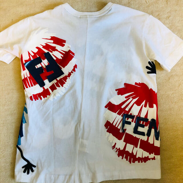 FENDI(フェンディ)のフェンディ　訳あり　Tシャツ　7歳　キッズ　 モンスター　Tシャツ　男の子　子供 キッズ/ベビー/マタニティのキッズ服男の子用(90cm~)(Tシャツ/カットソー)の商品写真