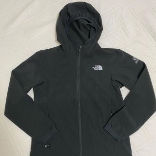 ザノースフェイス(THE NORTH FACE)のTHE NORTH FACE ノースフェイス FLEX HOODIE/黒/S(ナイロンジャケット)