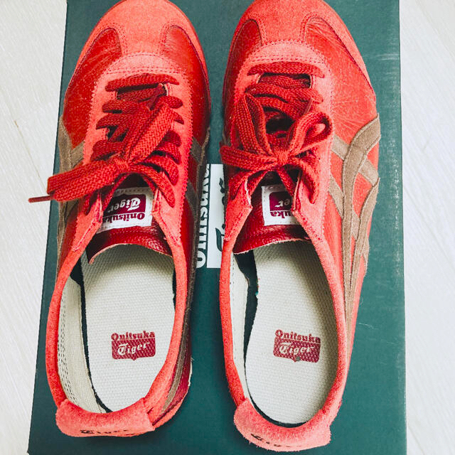 Onitsuka Tiger(オニツカタイガー)のオニツカタイガー　メキシコ66  クリムゾンレッド メンズの靴/シューズ(スニーカー)の商品写真