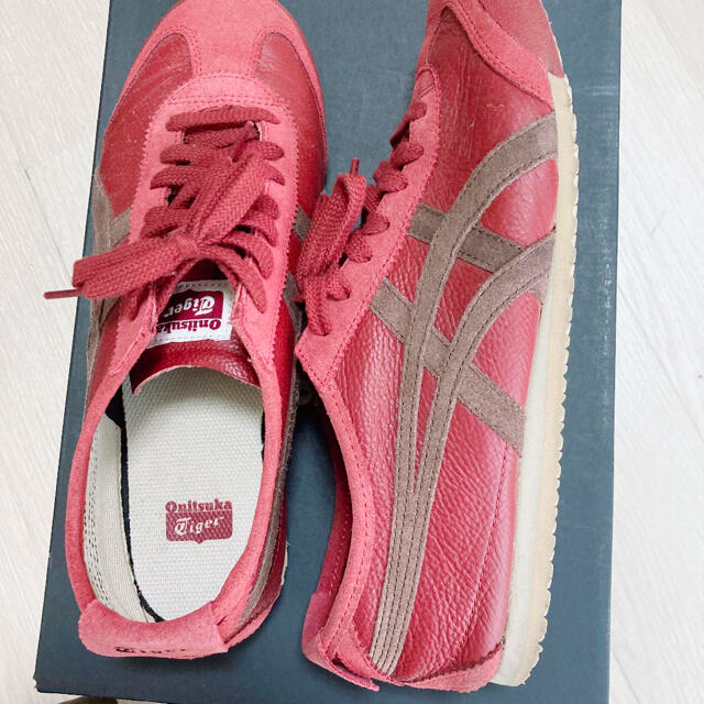 Onitsuka Tiger(オニツカタイガー)のオニツカタイガー　メキシコ66  クリムゾンレッド メンズの靴/シューズ(スニーカー)の商品写真