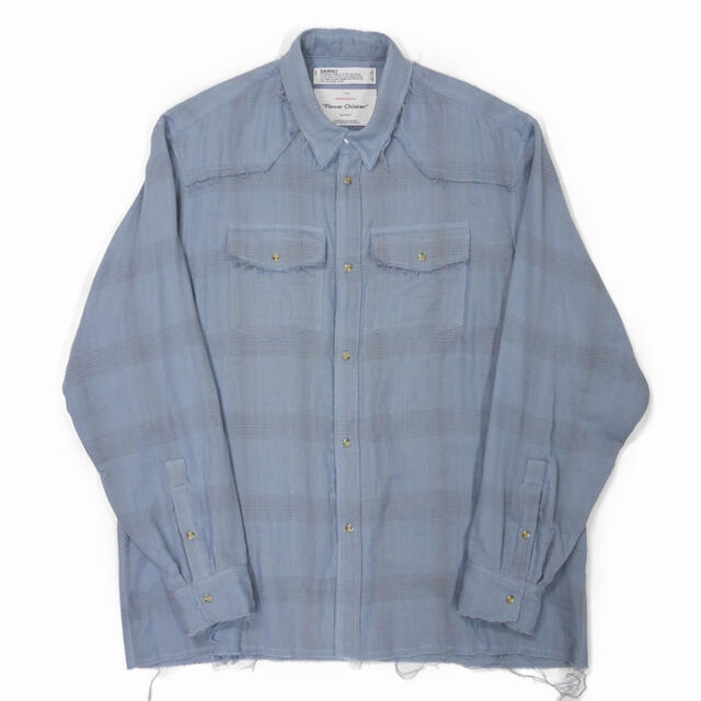 dairiku Triple Gauze Check Western Shirt