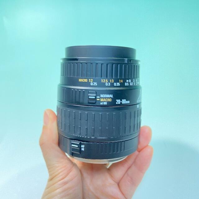 SIGMA(シグマ)のSIGMA ZOOM 28-80mm 1:3.5-5.6 MACRO レンズ スマホ/家電/カメラのカメラ(レンズ(ズーム))の商品写真