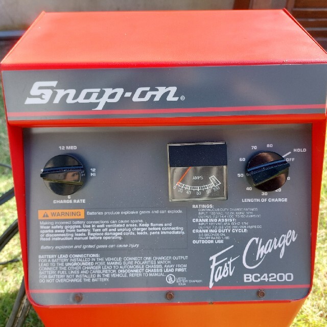 スナップオンSnap-on バッテリーチャージャー 美品