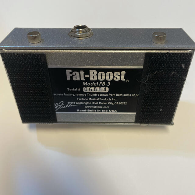 fulltone Fat Boost 3 美品 楽器のギター(エフェクター)の商品写真