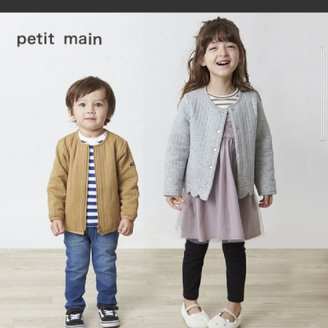 petit main(プティマイン)のpetit main　アウター　110　未使用 キッズ/ベビー/マタニティのキッズ服男の子用(90cm~)(ジャケット/上着)の商品写真