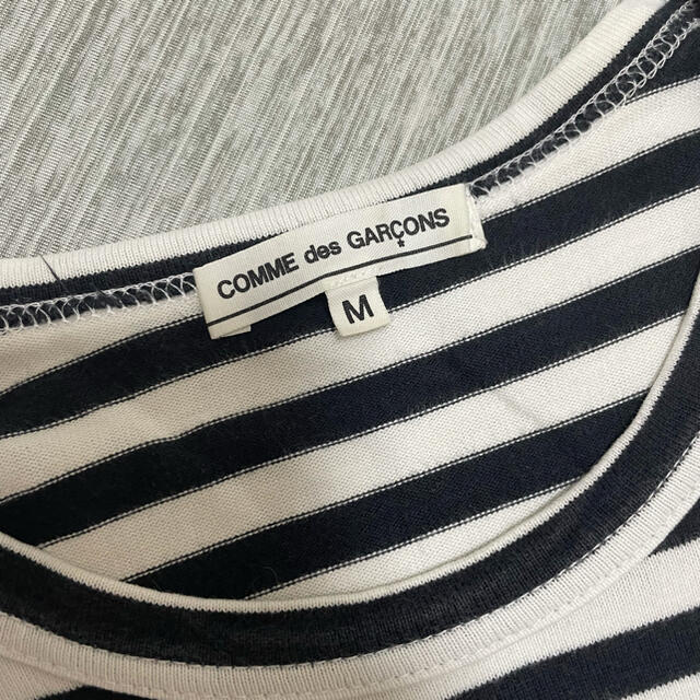 COMME des GARCONS(コムデギャルソン)のCOMME des GARONS  長袖Tシャツ Mサイズ　ボーダー柄 メンズのトップス(Tシャツ/カットソー(七分/長袖))の商品写真