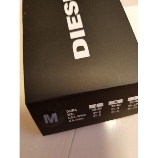 DIESEL(ディーゼル)のDIESEL　ディーゼル　靴下 メンズのレッグウェア(ソックス)の商品写真