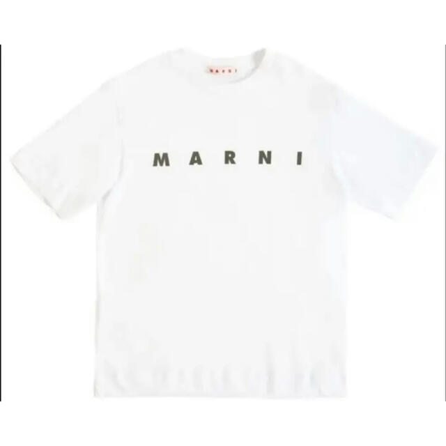 Marni(マルニ)の【新作】MARNI ロゴTシャツ　ホワイト　12 レディースのトップス(Tシャツ(半袖/袖なし))の商品写真