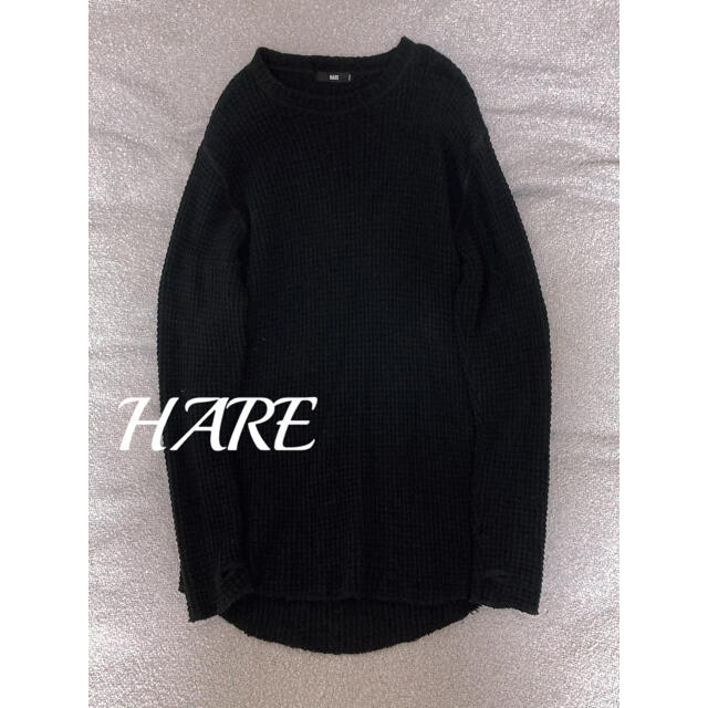 HARE(ハレ)のハレ ワッフルニット トレーナー  メンズのトップス(ニット/セーター)の商品写真