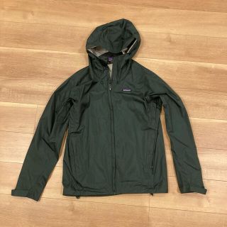 パタゴニア(patagonia)のトレントシェルジャケット　ダークグリーン(マウンテンパーカー)