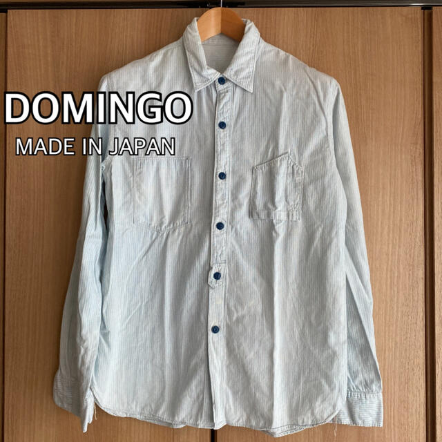 D.M.G. - DOMINGO ドミンゴ ストライプ ワークシャツ 日本製の通販 by Lemon's shop|ドミンゴならラクマ D.M.G. - DOMINGO ドミンゴ ストライプ ワークシャツ 日本製の通販 by Lemon's shop|ドミンゴならラクマ