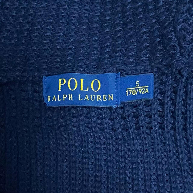 POLO RALPH LAUREN(ポロラルフローレン)の Ralph Lauren ラルフローレン ショールカラーカーディガン　美品 メンズのトップス(カーディガン)の商品写真