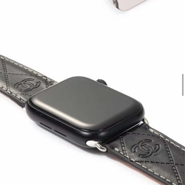 Apple Watch(アップルウォッチ)のApple Watchレザーベルト　42mm/44mmケース　 メンズの時計(レザーベルト)の商品写真