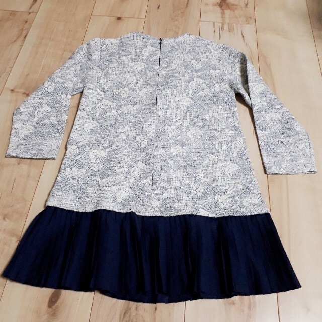 ★韓国★キッズ１４０ｻｲｽﾞ★レトロワンピース★ キッズ/ベビー/マタニティのキッズ服女の子用(90cm~)(ワンピース)の商品写真