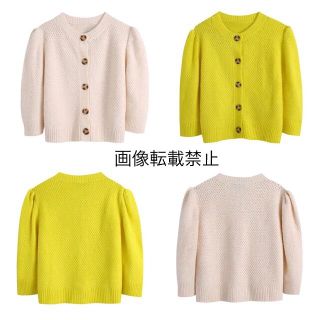 ザラ(ZARA)の🌰9月新作🌾5808◆2color ニット カーディガン(カーディガン)