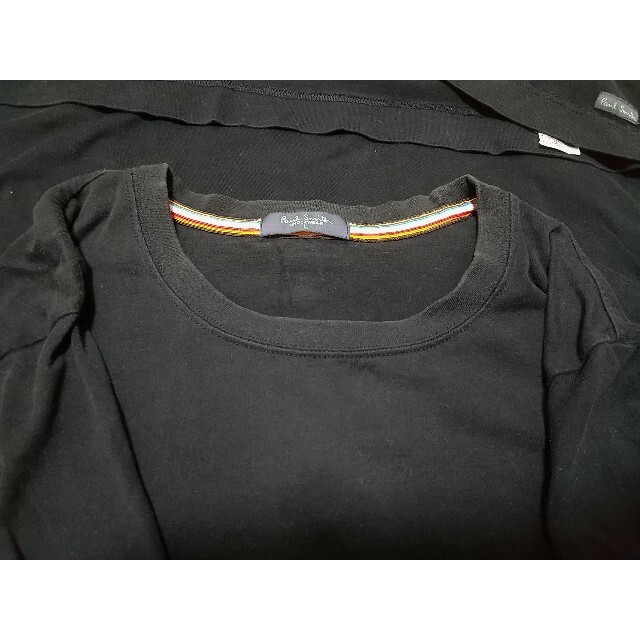 Paul Smith(ポールスミス)のPaul Smith 半袖 Tシャツ Ｌサイズ 黒 ポールスミス シンプル 古着 メンズのトップス(Tシャツ/カットソー(半袖/袖なし))の商品写真