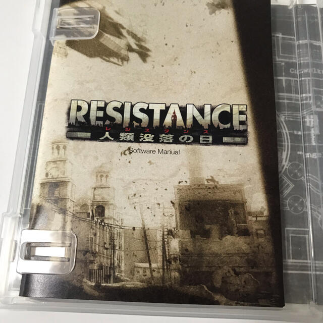 SONY(ソニー)のRESISTANCE（レジスタンス）～人類没落の日～（PLAYSTATION 3 エンタメ/ホビーのゲームソフト/ゲーム機本体(家庭用ゲームソフト)の商品写真