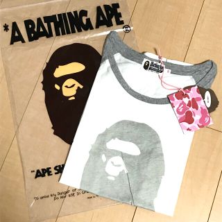 アベイシングエイプ(A BATHING APE)の新品 A BATHING APE☆Tシャツ(Tシャツ(半袖/袖なし))