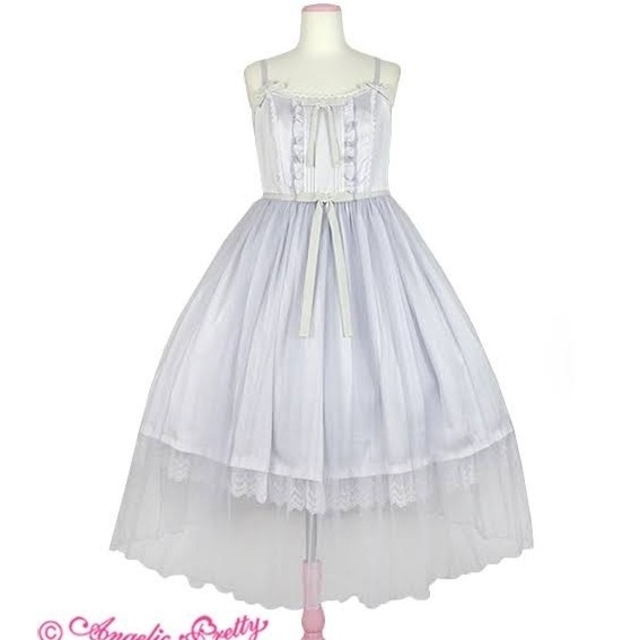 Angelic Pretty(アンジェリックプリティー)のAngelicPretty  乙女のチュチュdoll ジャンパースカート レディースのワンピース(ロングワンピース/マキシワンピース)の商品写真