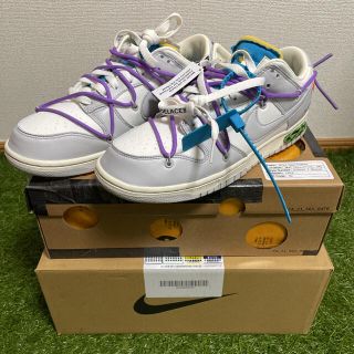 ナイキ(NIKE)のOFF-WHITE × NIKE DUNK LOW 1 OF "47" 27.5(スニーカー)