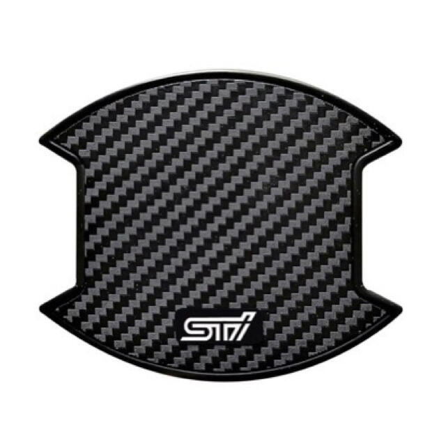 スバル　ドアハンドルプロテクター　STI 自動車/バイクの自動車(車外アクセサリ)の商品写真