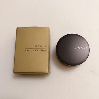 コスメキッチン(Cosme Kitchen)のOSAJI ニュアンス フェイスカラー 03 追憶　ナチュラルコスメ　新品未使用(チーク)