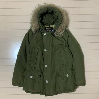 ウールリッチ(WOOLRICH)のWOOLRICH ダウンジャケット　カーキ　XS(ダウンジャケット)