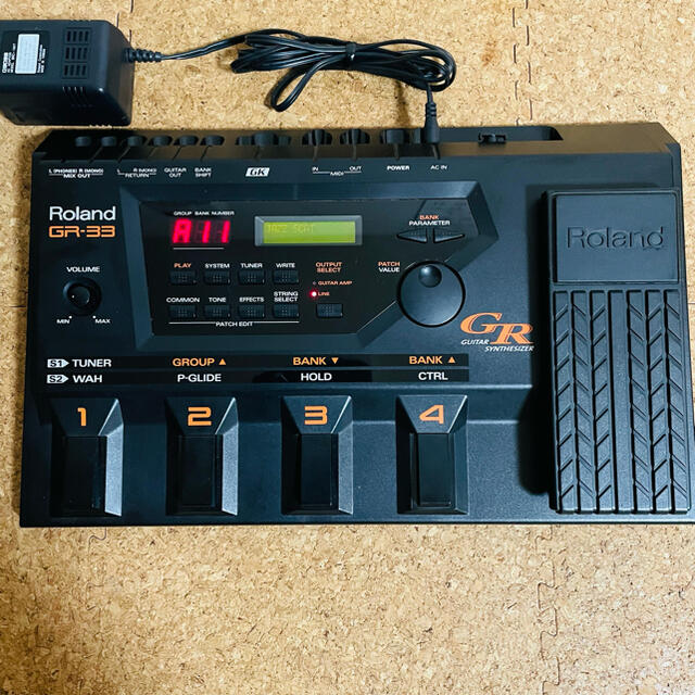 動作品】Roland GR-33 ローランド ギターシンセサイザー 動作品】Roland GR-33 ローランド ギターシンセサイザー