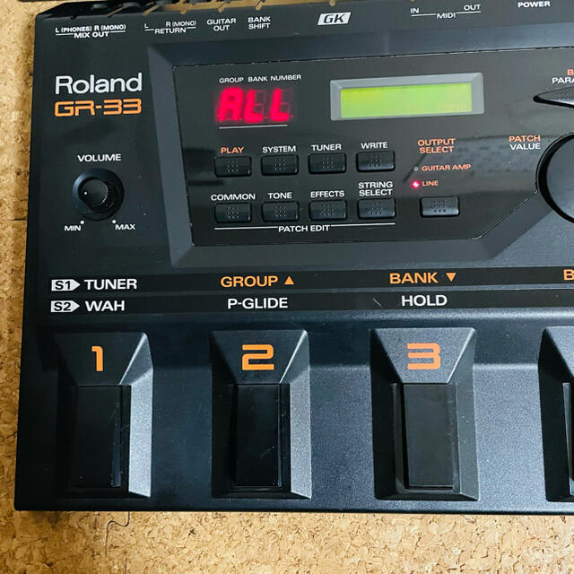 動作品】Roland GR-33 ローランド ギターシンセサイザー 動作品】Roland GR-33 ローランド ギターシンセサイザー