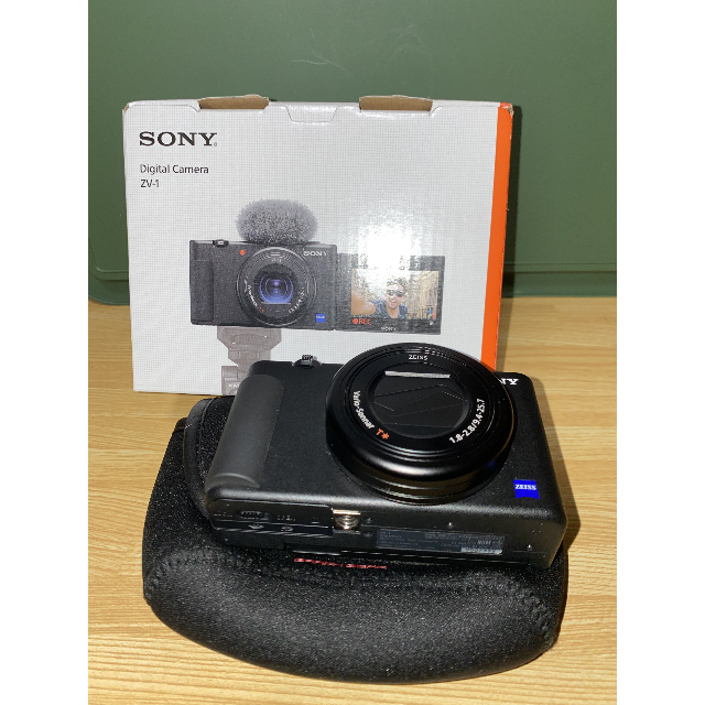 SONY VLOGCAM ZV-1 箱付き ケース付 ビデオカメラ