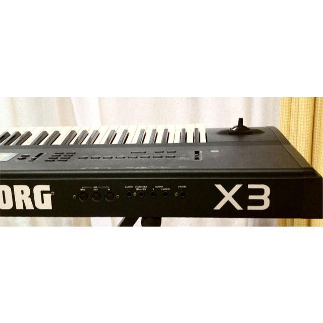 t 現状品 KORG コルグ X3 シンセサイザー 電子ピアノ 本体のみの