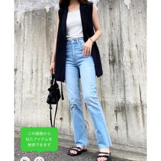 ザラ(ZARA)のZARA 切りっぱなしデニム(デニム/ジーンズ)