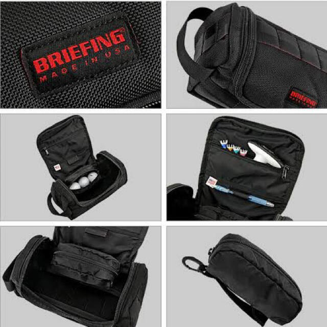 BRIEFING(ブリーフィング)のmade in USA 入手困難 BRIEFING FAIRWAY ゴルフポーチ スポーツ/アウトドアのゴルフ(バッグ)の商品写真