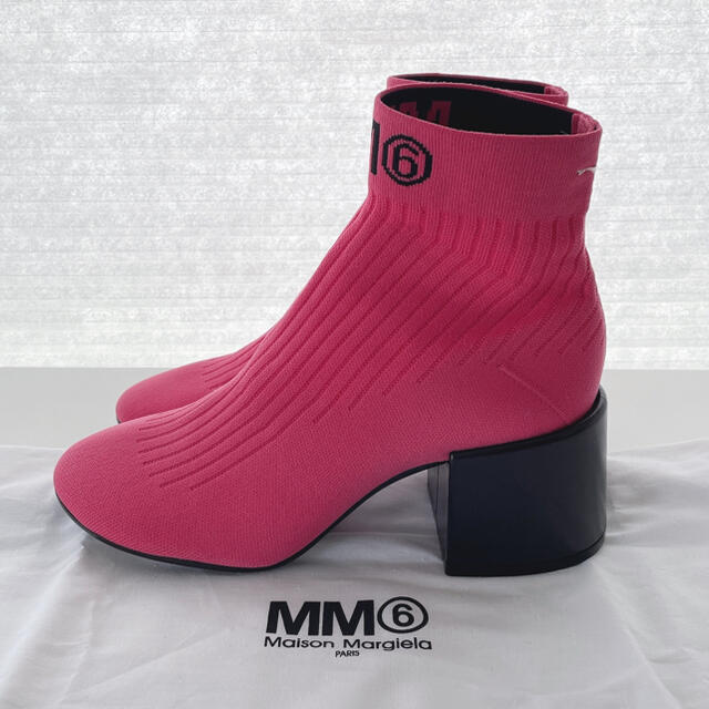 MM6(エムエムシックス)の【新品】MM6 MaisonMargiela ソックスブーツ レディースの靴/シューズ(ブーツ)の商品写真