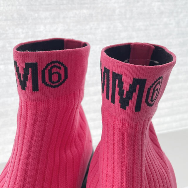 MM6(エムエムシックス)の【新品】MM6 MaisonMargiela ソックスブーツ レディースの靴/シューズ(ブーツ)の商品写真