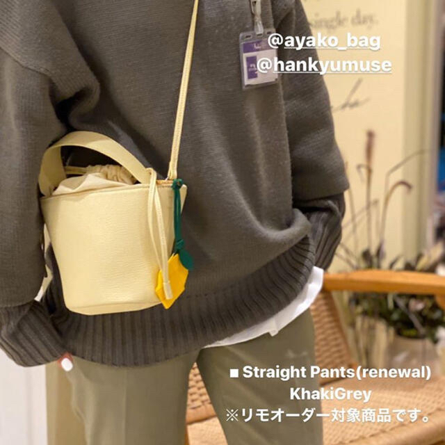 アヤコバッグ ポタリ バッグ カーキ ayako 美品