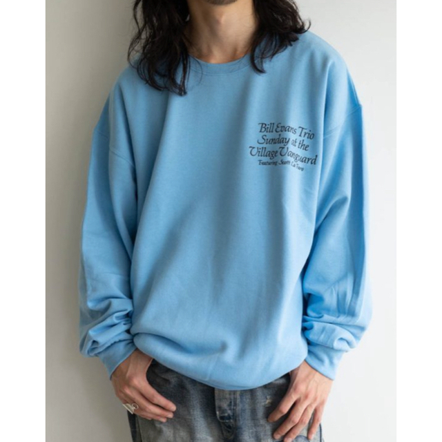 完売品　21FW ワコマリアBILL EVANS CREW NECK SWEATキムタク