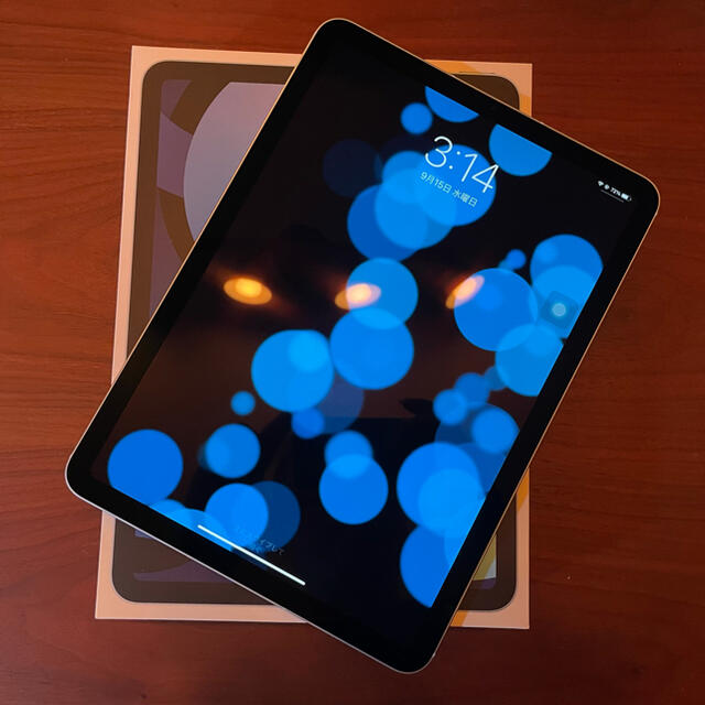 美品】 Apple - iPad Air4 64GB セルラー スカイブルー タブレット