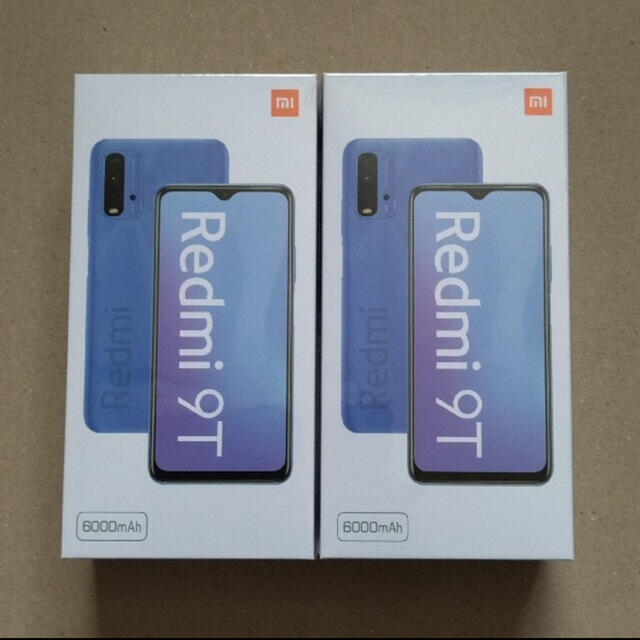 6000mAh画面サイズXiaomi redmi 9t simフリー 特価 スマホ