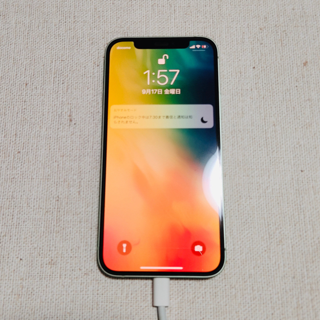 Apple(アップル)のiPhone12 128GB SIMフリー グリーン Apple 本体 交換品 スマホ/家電/カメラのスマートフォン/携帯電話(スマートフォン本体)の商品写真