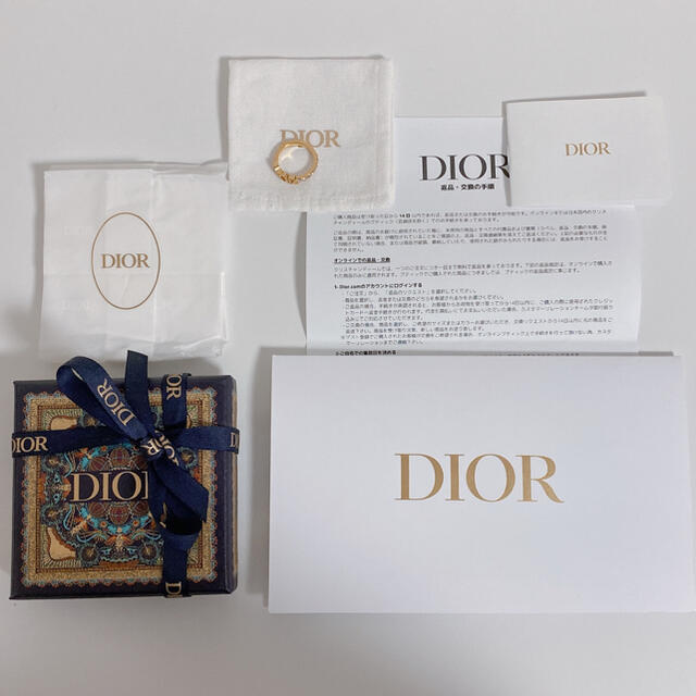 Dior(ディオール)のDIOR DIO(R)EVOLUTION リング メタル＆クリスタル レディースのアクセサリー(リング(指輪))の商品写真