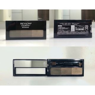 レブロン(REVLON)のレブロン　カラーステイ　ブロウ　メーカー　01ブラウン(パウダーアイブロウ)