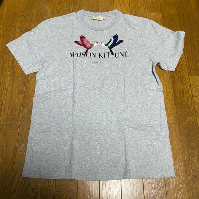 MAISON KITSUNE'(メゾンキツネ)のMAISON KITSUNE 刺繍Tシャツ メンズのトップス(Tシャツ/カットソー(半袖/袖なし))の商品写真