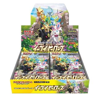 ポケモン(ポケモン)のポケモンカード　イーブイヒーローズ BOX【新品・シュリンク未開封】(Box/デッキ/パック)