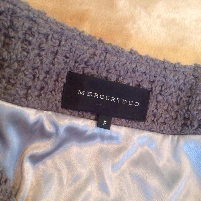 MERCURYDUO(マーキュリーデュオ)のMERCURYDUO♡コート レディースのジャケット/アウター(ノーカラージャケット)の商品写真