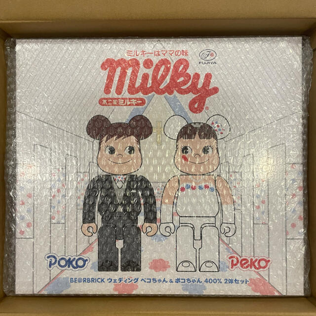 激安商品 - TOY MEDICOM BE@RBRICK 400% ポコちゃん & ペコちゃん ウェディング キャラクターグッズ 激安商品 - TOY MEDICOM BE@RBRICK 400% ポコちゃん & ペコちゃん ウェディング キャラクターグッズ