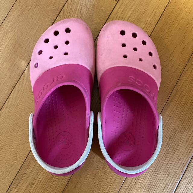 CROSS(クロス)の【お値下げ中】crocs【J2 -20㌢】サンダル キッズ/ベビー/マタニティのキッズ靴/シューズ(15cm~)(サンダル)の商品写真